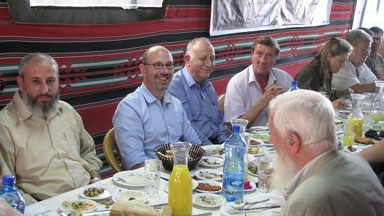 Lunch at ICRC with PLC members